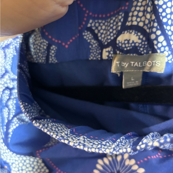 Talbots Blue Floral Skort - Picture 3 of 4